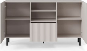 Komoda PAXOS KM-1 150 cm kašmírová/čierna