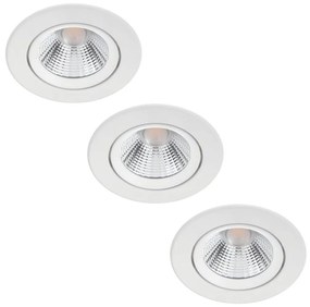 Philips Philips - SADA 3x LED Stmievateľné podhľadové svietidlo DIVE LED/5,5W/230V 2700K P4010