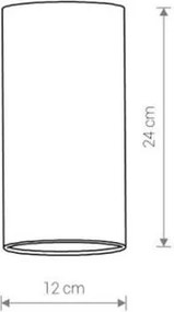 Nowodvorski CAMELEON BARREL THIN S V PI/WH 8523