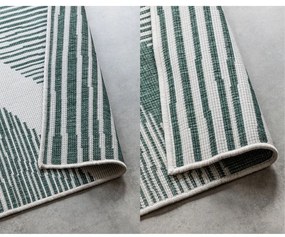 Krémovo-zelený vonkajší koberec 80x150 cm Gemini – Elle Decoration