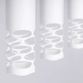 Sollux SL.1693 - Luster na lanku LIRO 3xGU10/10W/230V biela