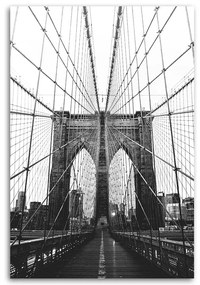 Gario Obraz na plátne Brooklynská štruktúra - Nikita Abakumov Rozmery: 40 x 60 cm