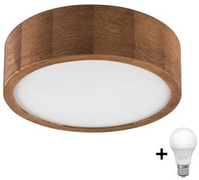 Brilagi - LED Stropné svietidlo CARVALHO 1xE27/60W/230V dub čerešňa pr. 27 cm