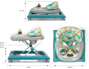 Detské chodítko Patrol safari