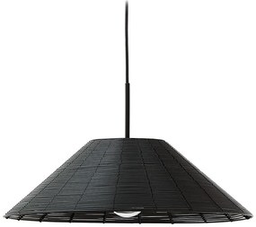 Čierne tienidlo ø 50 cm Saranella – Kave Home