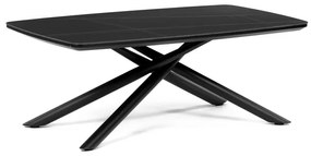 Autronic BONTEC Konferenčný stolík 120x70cm, spekaná keramika, mramor, AHG-X7227 BK Farba: Čierna