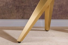 Dizajnová konzola Zephyra 140 cm biela