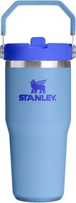 Modrá termoska z nehrdzavejúcej ocele 410 ml IceFlow™ Flip Straw 2.0 Tumbler Blue Sky – Stanley