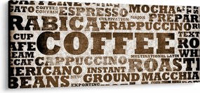 Obraz - Coffee (120x50 cm)