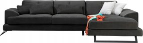 Rohová sedačka Frilana (antracit) (p)