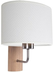 Spot-Light 2017400111557 - Nástenné svietidlo MERCEDES 1xE27/25W/230V dub