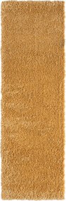 My Flair, Behúň My Shaggy goldgelb, 80x300, žltá, chodba / predsieň