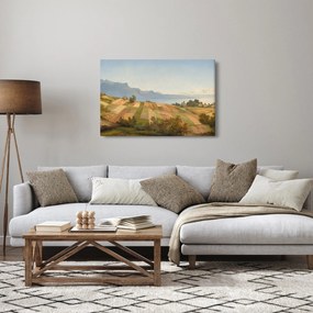 Obraz - Alexandre Calame, Swiss Landscape, reprodukcia (90x60 cm)