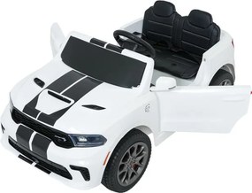 Elektrické autíčko Dodge Durango biele