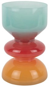 Červená/modrá sklenená váza (výška 20,5 cm) Summer Vibes – PT LIVING