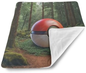 Sablio Deka pre bábätko Pokemon ball Les - 80x100 cm