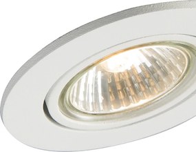 Inteligentné zapustené bodové svietidlo biele, naklápacie, vrátane WiFi GU10 - Cisco