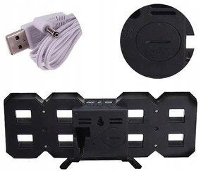 Verk 01458 Digitálne LED hodiny biele