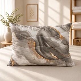 Vankúš Mramor 70×90 cm so zipsom – regulovateľná výplň