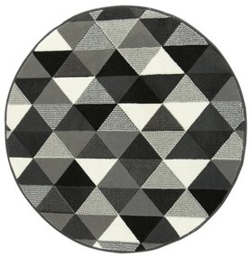 Koberec Luna 503430/56911 Trojuholníky sivý