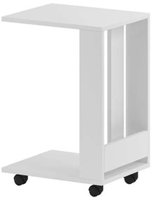 Odkladací stolík Houseland Edi biely