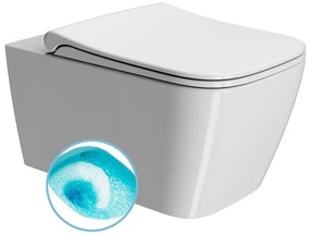 GSI, NUBES závesná WC misa, Swirlflush, 55x36 cm, biela ExtraGlaze, 961511