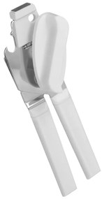 Biely magnetický otvárač na konzervy Metaltex, dĺžka 19 cm