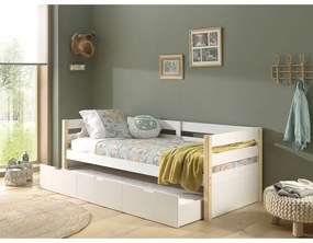 Biela zásuvka pod detskú posteľ Margrit - Vipack