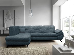 XXXLutz ROHOVÁ SEDAČKA, textil, modrá MID.YOU - Sedačky - 001574006915