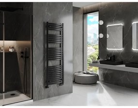 Mexen Helios, vykurovacie teleso 1500 x 500 mm, 680 W, čierna, W103-1500-500-00-70