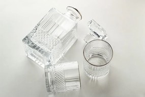 BOHEMIA PRESTIGE ELEGANTE PLATIN WHISKY SADA 1+6 KS