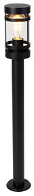 Inteligentná vonkajšia lampa čierna 80 cm IP44 vrátane Wifi ST64 - Gleam