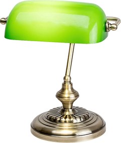 Rabalux BANK stolná lampa 60W/E27/IP20 - bronzová