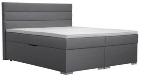 Čalúnená posteľ NEW BOLERO 180x200 cm so skladovacím priestorom a matracmi BK0002