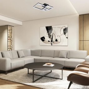 Rabalux 71386 - LED Stropné svietidlo AMILIA LED/22W/230V 3000/4000/6500K čierna