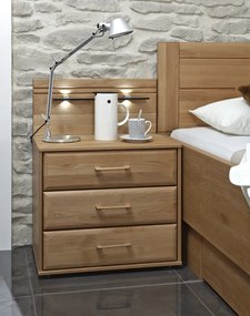 Dizajnová spálňová zostava Lido 4 dl., masív
