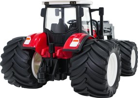Ramiz Traktor + buldozér R/C 1:24 červený