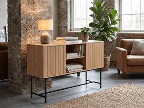 Komoda so skrinkami VALMOR 90x127 cm, dekor dub