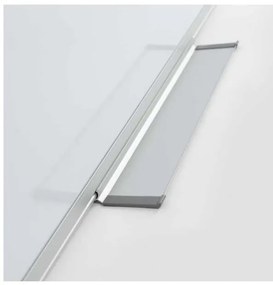 Závesná magnetická tabuľa Eurosupplies 120 x 90 cm, biela