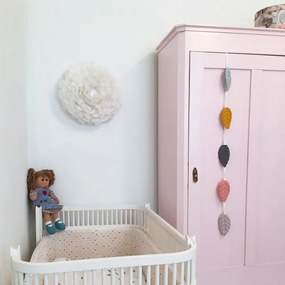 Biele nástenné svietidlo ø 45 cm Eos Up – UMAGE