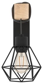 Eglo 44078 - Nástenné svietidlo TOWNSHEND 1xE27/60W/230V