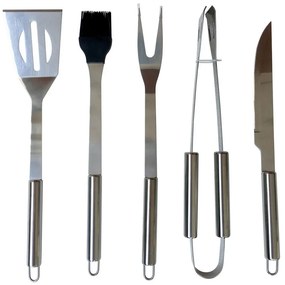 Fieldmann - Grilovacie náčinie 5 ks nerez