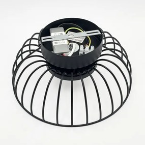 LED stropné svietidlo BETSY LED/12W/230V pr. 25 cm čierne