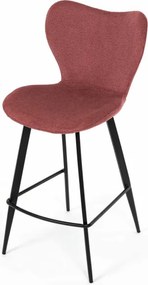 Barová stolička červená AUB-1068 RED2