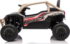 LEAN CARS Elektrické autíčko na batérie Kawasaki JS330 24V5Ah čierno-béžové