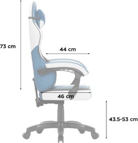 Herná stolička Force 2.7 Blue