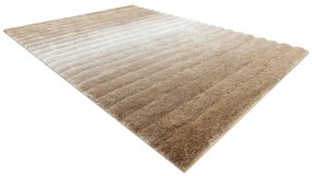 Dywany Łuszczów Kusový koberec Flim 007-B2 Stripes beige - 80x150 cm