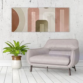 Obraz - Minimalistická ilustrácia (120x50 cm)