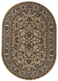 Koberce Breno Kusový koberec PRACTICA ovál 59/EVE, béžová, viacfarebná,160 x 230 cm