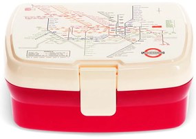 Detský desiatový box Heritage Tube Map – Rex London